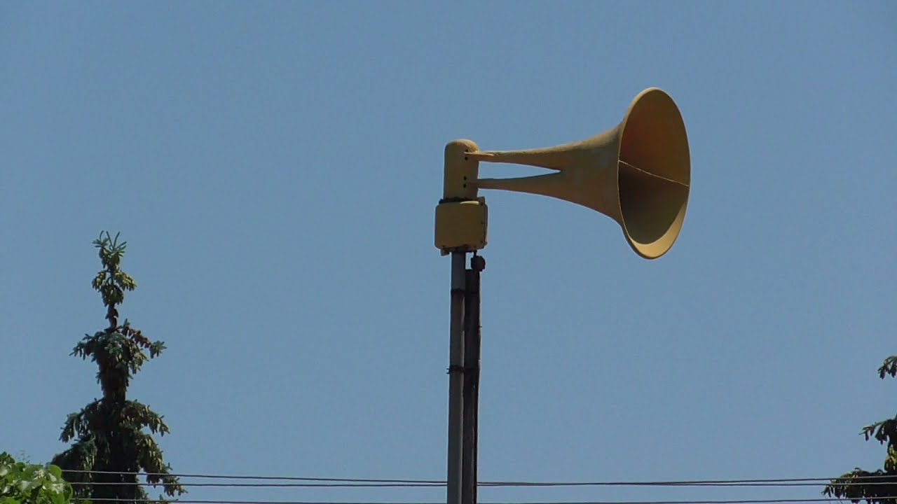 ACA Hurricane 130 MKII Siren Test Milwaukee, WI 6/9/21 YouTube