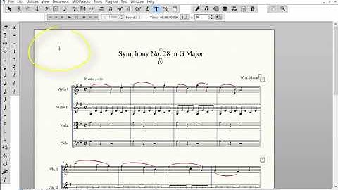 Page Layout for the Score - Adjusting Title Page Text