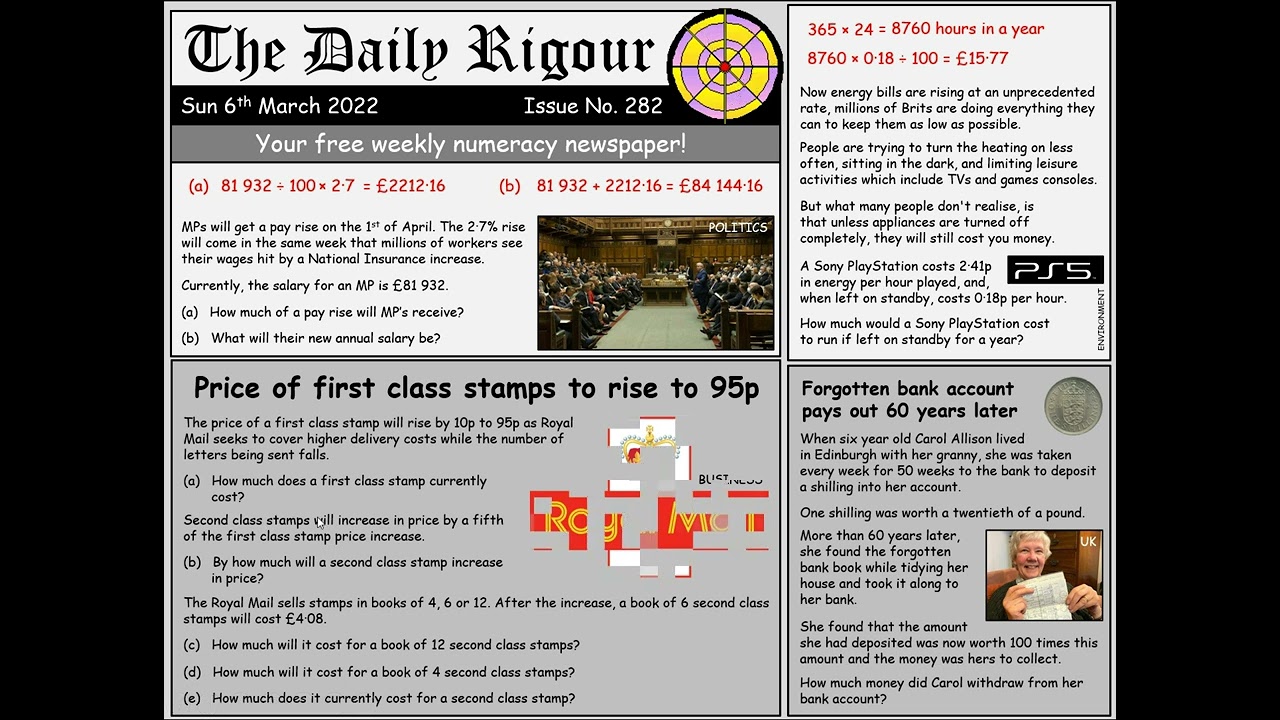 The Daily Rigour 282 - YouTube