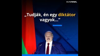 Lediktátorozta magát Lukasenka, megtapsolta közönsége