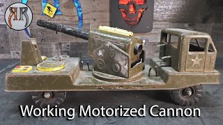 Rare 1956 Nylint Electronic Cannon Truck Tonka Restoration