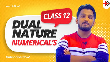 Dual Nature | Solved + Unsolved Numericals | Class 12 Physics | HSC 2026 | Rizwan Sir | MEDINEER