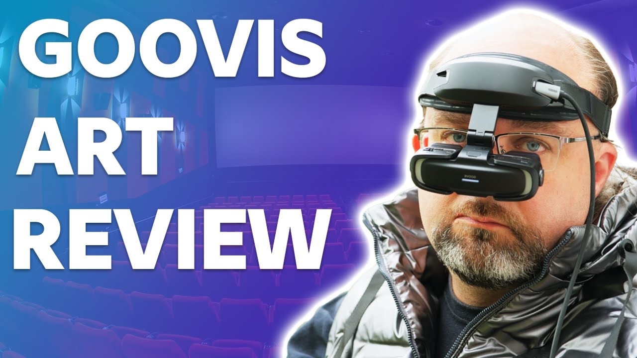 Goovis Art Review: The 110-inch Private TV on Your Face - YouTube
