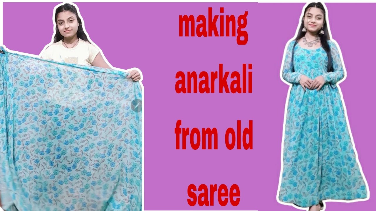 Discover 210+ anarkali from saree