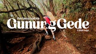 Pertama kali ke Gunung Gede jalur Putri