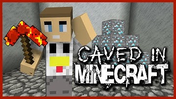 Lava pickaxe?!  | Caved in Minecraft Modpack
