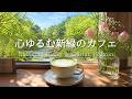 【春の癒やしBGM】心ゆるむ新緑のカフェ☕️心落ちつく穏やかなひとり時間｜Relaxing Piano & Guitar 120min｜リラックス・読書・勉強・作業用音楽