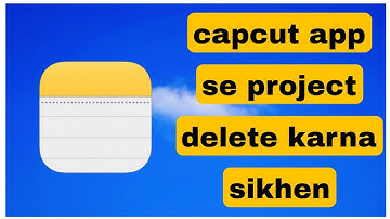 capcut app se project delete kaise karen || delete kaise karen project ko capcut se ||