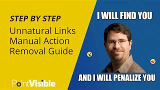 Recovering From Unnatural Links Manual Action - Step 2 - Managing gathered links