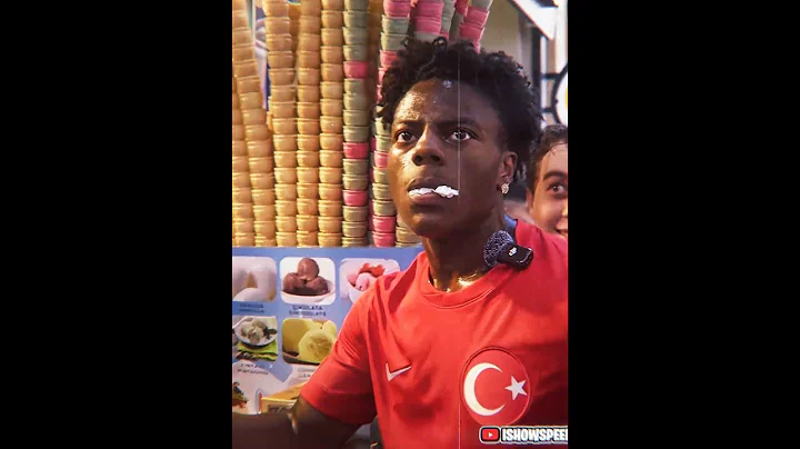 Turkish Ice cream Guy Humbled Speed Again ⚡☠️ #ishowspeed #turkey  #edit