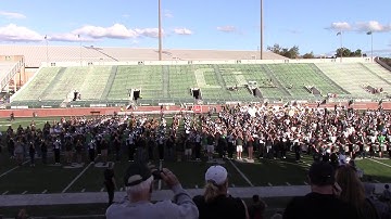 Ohio University Marching 110 - 10/07/2017 Homecoming Postgame vs. CMU - Stand Up and Cheer
