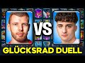 Bigspin vs dominik  mega auswahl glcksrad duell  clash royale deutsch