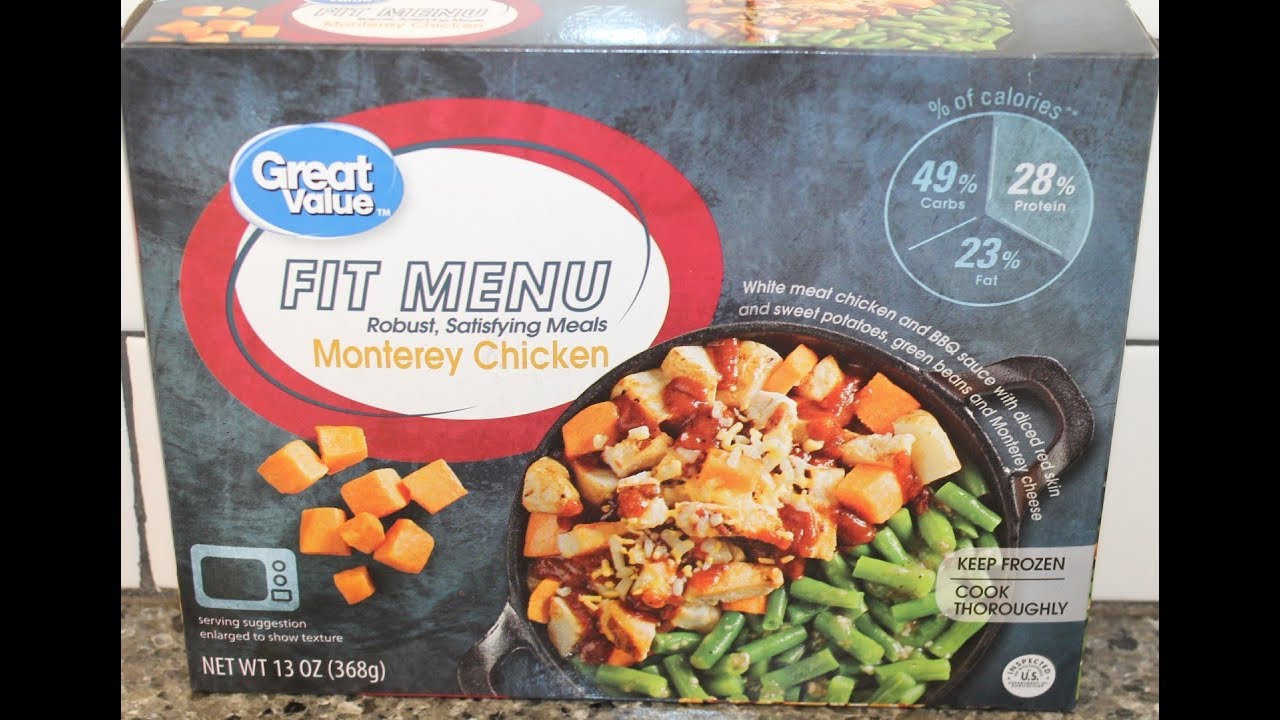 Great Value Fit Menu: Monterey Chicken Review - YouTube