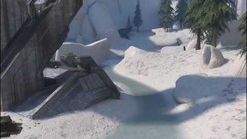Halo 3 Modded Map - Snow on Valhalla!