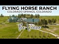 Flying Horse Ranch, Larkspur, CO - Wedding Venue - Drone View