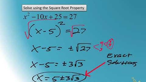 Acc Algebra 2 3.5 Completing the Square