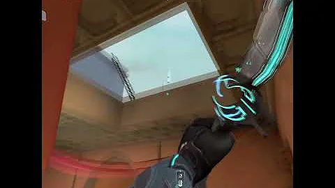 Best troll Sova recon reveal in bind map #valorant #sova #shorts