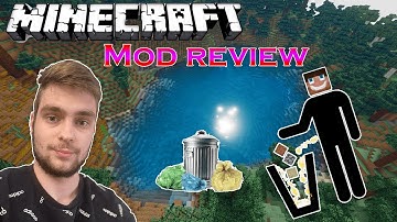 Minecraft TrashSlot Mod Review / Best Mod Evurr!!