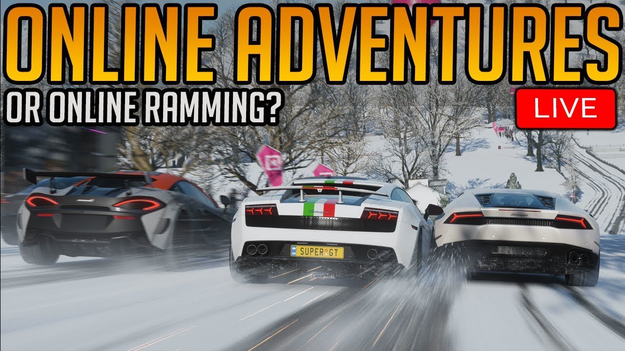 Forza Horizon 4: Online Adventures | MULTIPLAYER MAYHEM LIVE