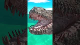 MEGA MOSASAURUS vs GUNDAM - Animal Revolt Battle Simulator screenshot 5