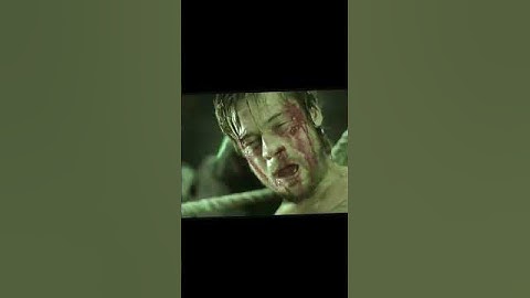 Brad Pitt gets beat up!