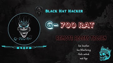 G-700 RAT Android Hacking Using Rats (The Next generation malware) #g700rat#G700#Blackrat#Mr Lucifer