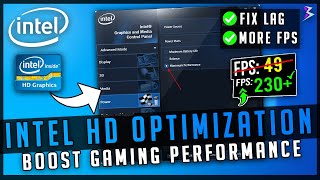 Intel HD Graphics Best Settings For Low End PC!