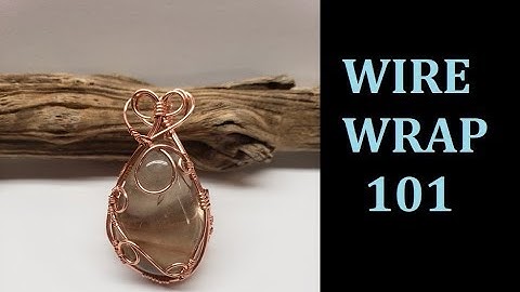 Wire Wrapping a Tumbled Stone