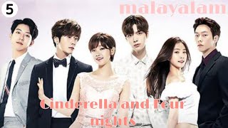 Cinderella and Four Knights Episode 5 /Koream love story / drama review in malayalam