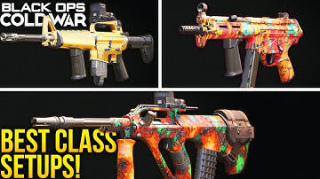 Black Ops Cold War: The BEST CLASS SETUPS To Use! (BEST WEAPONS)