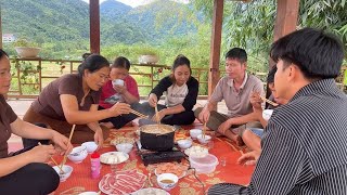 Celebrating Winter’s First Day With Fresh Peanuts From The Farm And A Warm, Inviting Hot Pot Meal