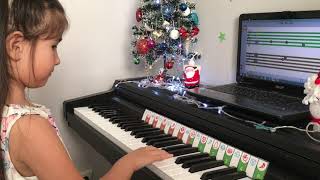 SOFT MOZART Winter Recital 2019-2020. Beethoven, 'Oda to joy' R3, plays Daria, 4 years screenshot 3