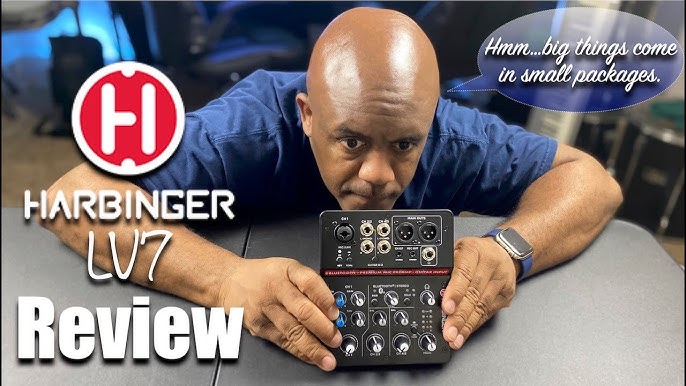 Harbinger LX8 8-Channel Mixer with Bluetooth®, FX and USB