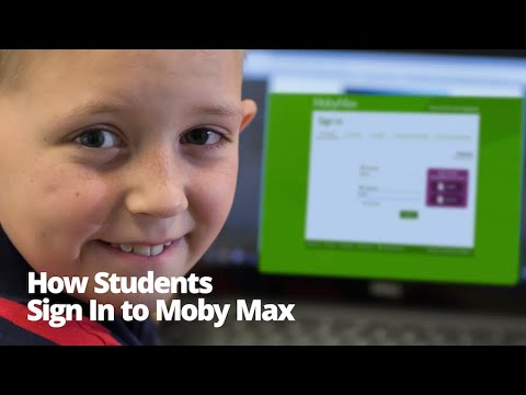 How Students Sign In to MobyMax