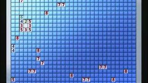 Minesweeper clearing 668 mines