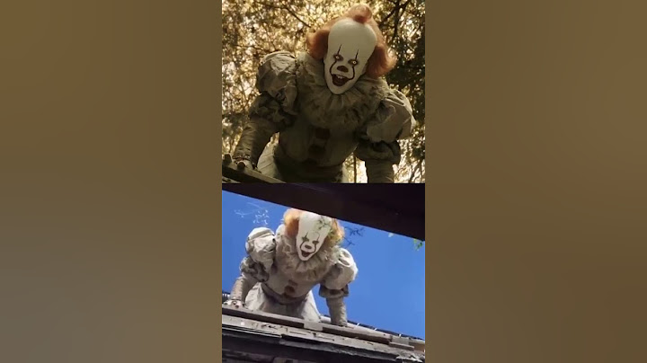 pennywise | behind the scenes #short