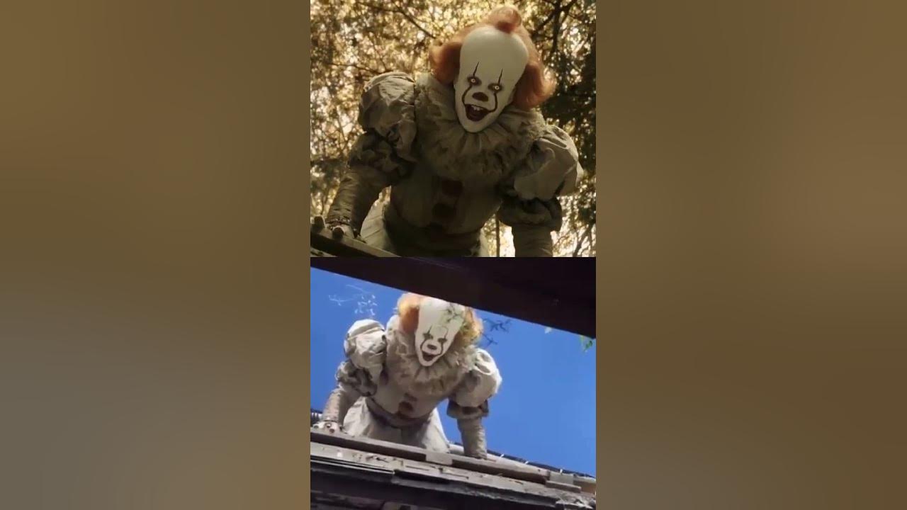 pennywise | behind the scenes #short