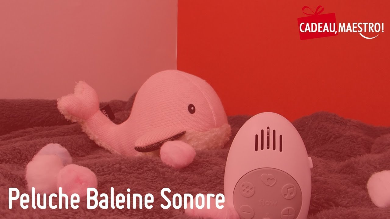 Peluche Baleine Sonore Pour Endormir Bebe Facilement Cadeau Maestro Youtube Peluche Baleine Sonore Pour Endormir Bebe Facilement Cadeau Maestro Youtube