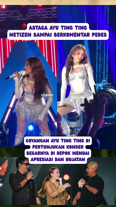 Goyangan Ayu Ting Ting di Konser Akbar Depok Bikin Heboh! Dapat Hujatan dan Pujian #ayutingting