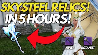 Get SHINY gathering relic tools 4-6 hours! | Miner & Botanist