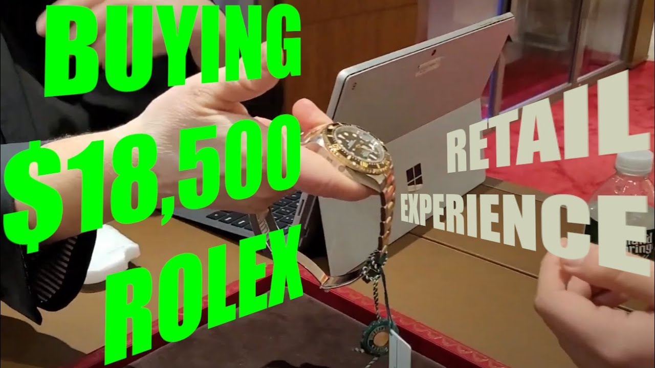 Buying an 18,500 Rolex in Las Vegas YouTube