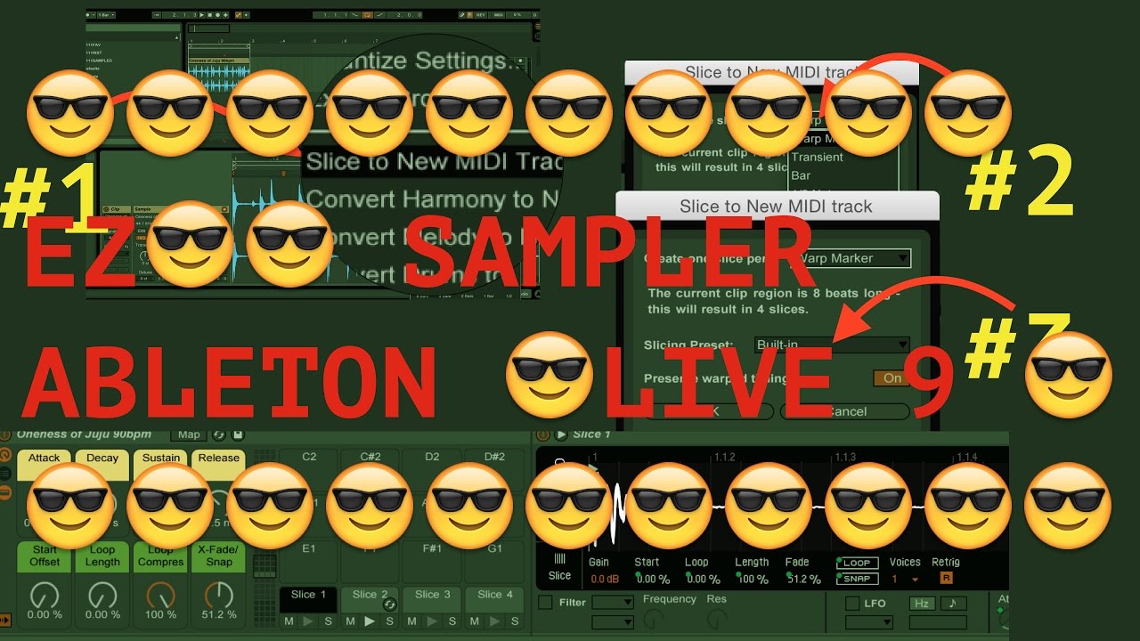 Ableton Live 9 Tutorial - Slice to new midi track trick - YouTube