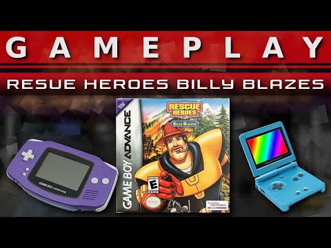 Video Gameplay : Rescue Heroes: Billy Blazes [Gameboy Advance]