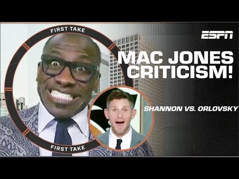 Shannon Sharpe & Dan Orlovsky DISAGREE over Mac Jones 🍿 | First Take