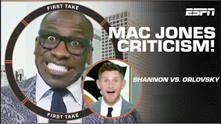 Shannon Sharpe & Dan Orlovsky DISAGREE over Mac Jones 🍿 | First Take