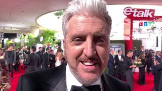 Anthony McCarten ('The Two Popes' writer) exclusive video on the 2020 Golden Globes red carpet