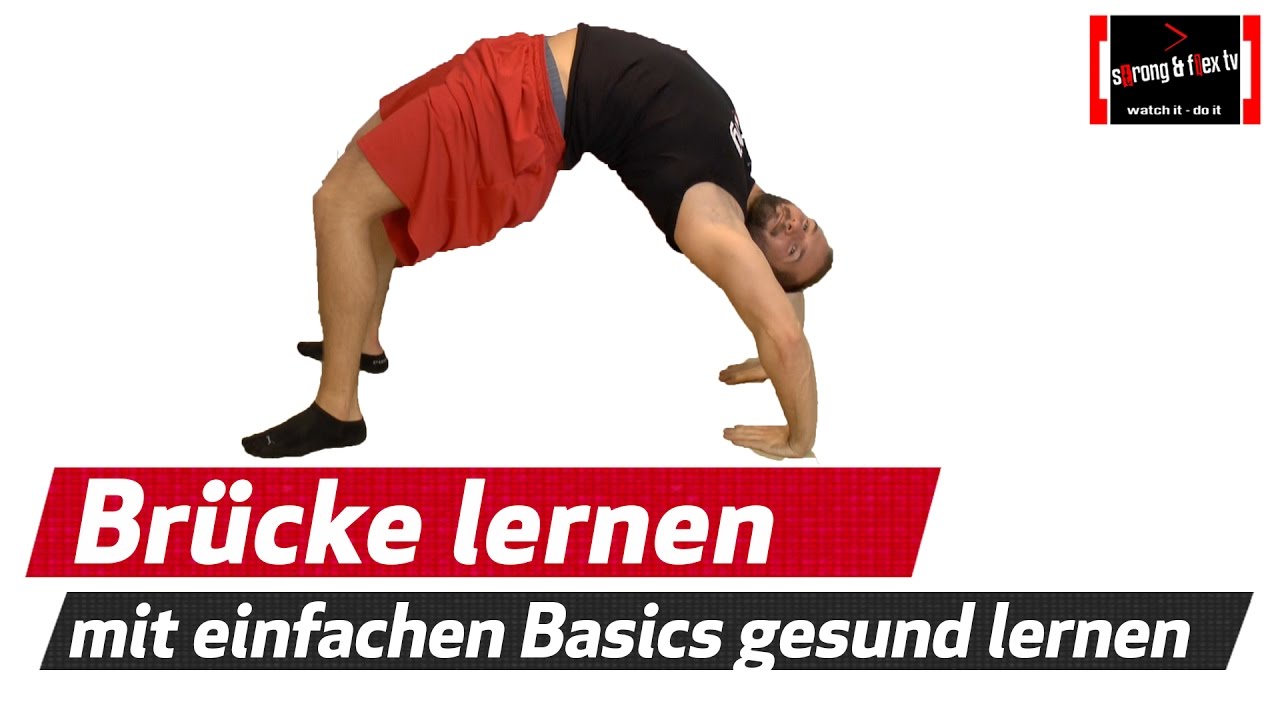 Brücke lernen - Brustwirbelsäule und Schulterwinkel öffnen