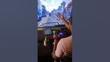 Extreme Long Bus Reverse driving #shorts #ets2 #busdriving #eurotrucksimulator2 #universalgamestudio