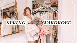 Let's Get Ready for Spring! | My EPIC Wardrobe Declutter