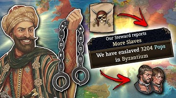 I BROKE EU5 as the BARBARY PIRATES using SLAVERY!